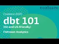 Introduction to dbt data build tool from Fishtown Analytics
