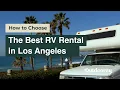 RV Rentals Near LA Best Class for Your Trip Must Know Tips Outdoorsy Guide