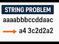 String Compression in Java Compress aaaabbbccddaac to a4b3c2d2a2c1