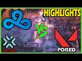Cloud9 Blue vs Poised - HIGHLIGHTS VCT 2021 North America