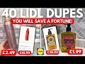 I Found 40 Lidl Beauty Dupes Some Are SHOCKING