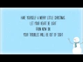 Sam Smith - Have Yourself A Merry Little Christmas (Official Lyrics Video)