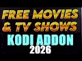 Best Kodi Addon 2026 For Movies TV Shows On FireStick Android