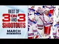 1 Hour of the BEST NHL Overtime and Shootout Moments from March 2023-24 Season