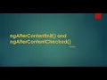 ngAfterContentInit and ngAfterContentChecked in Angular