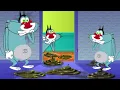 Lagu हिंदी Oggy and the Cockroaches 🤢 एक अजीब मेहमान 🐮 Hindi Cartoons for Kids