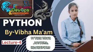 PYTHON TOKEN Keywords Identifiers Python Classes - 4