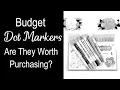Testing Ultimate Bargain Dot Markers For Planners - Are They Worth It