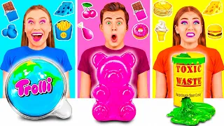 Alimentos de Los Mismo Colores Desafío | Situaciones Locas en la Cocina de TeenChallenge