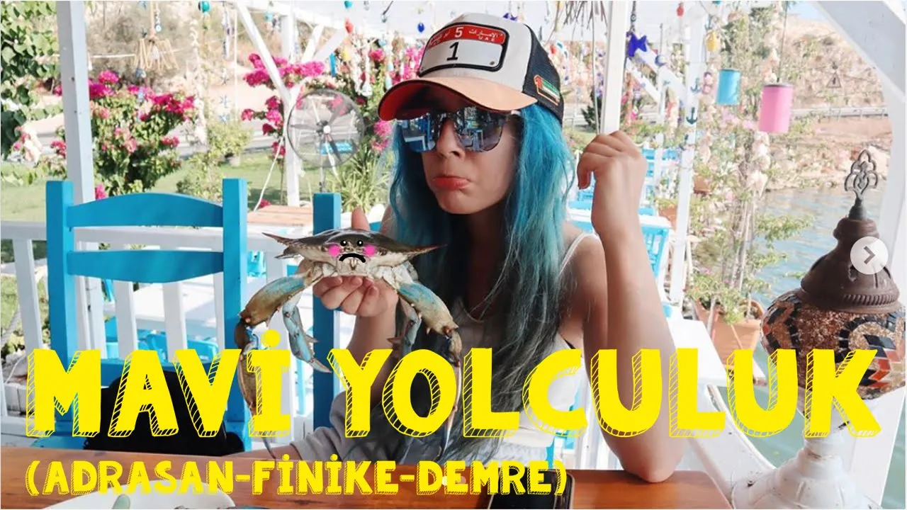 MAVİ YENGEÇ YEDİM! Mavi Yolculuk (Adrasan-Finike-Demre)