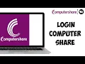 How to Login to Your Computershare Account