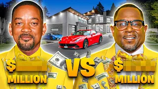 Will Smith vs Martin Lawrence Lifestyle Net Worth Mansion Car Collection