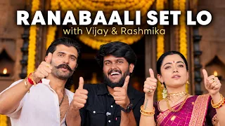 Ranabaali Set lo Vijay Deverakonda & Rashmika tho Oka Roju! | Dasara Vlog