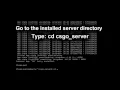 Tutorial How to make a Counter-Strike Global Offensive CS GO server on Linux