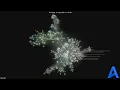 Azuriom development visualization Gource