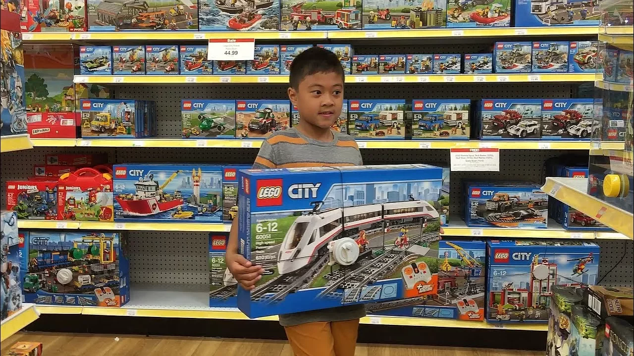 Shopping at LEGO Store, Walmart, ToysRus, & Room Improvement!