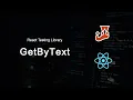 Using getByText in react