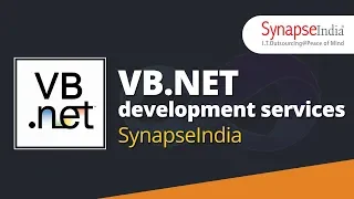 VB NET Development by SynapseIndia - Microsoft Gold certified partner
