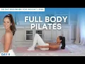 20 min Beginner Full Body Pilates NO equipment 28 Day Challenge