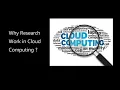 5 Cool Cloud Computing Research Projects Cloud Computing P Topics