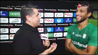 ستاد مصر لقاءات ما بعد المباراة مع نجوم نادي الإتحاد السكندري عقب التعادل مع الومالك 