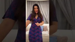 حصريا رقصه ايتن عامر على اغنيه عم المجال كله 