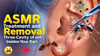 ASMR Treatment and Removal – Three-Cavity Ant Inside Your Ear
