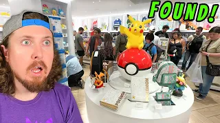 Searching for EVERYTHING Pokemon in NEW Nintendo Store!