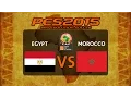PES 2015 | Egypt - Morocco | 2015 Africa Cup Of Nations Group A Matchday 3