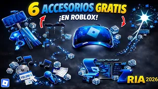 Tutorial Bien Explicado! Facil Y Rapido! 6 Nuevos Accesorios "Gratis!" RIA 2026 🔥 