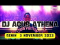 Lagu DJ AGUS TERBARU 2025 || SENIN 3 NOVEMBER 2025 FULL BASS ATHENA BANJARMASIN