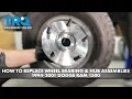 How to Replace Front Wheel Bearing Hub Assemblies 1994-2001 Dodge Ram 1500