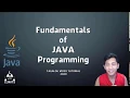 Intro to Fundamentals of JAVA Programming Tagalog Tutorial
