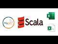 Export data to CSV and Excel by extracting from MySQL DB tables using Scala