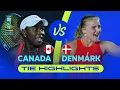 Victoria Mboko DELIVERS for Team Canada 🇨🇦 2025 Billie Jean King Cup Play-offs | Tie Highlights