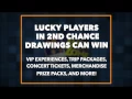 How to Enter Second Chance Drawings