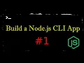 Node js CLI App Figlets Chalk And Commander Node js TUTORIAL