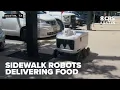Food delivery robots now roaming Austin streets