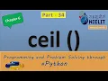 Python ceil function with examples