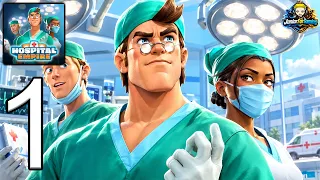 Hospital Empire Tycoon - Idle - Gameplay Walkthrough Part 1 - Tutorial & Highlight (iOS,Android)