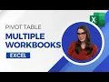 Create a Pivot Table from Multiple Workbooks with Power Query IN DEPTH EXCEL TUTORIAL
