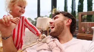 Fun Family Morning, Garden Update & New FS Tracksuits