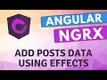 36 Adding Post Data by making Http Post API call by using Effects in Ngrx Angular Application