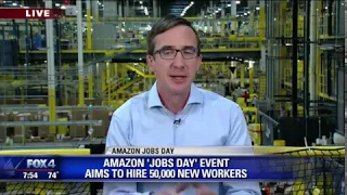 Amazon hiring thousands of warehouse workers