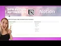 How to use the new Notion Buttons Automation Tool to revolutionize the AD Life Tracker system
