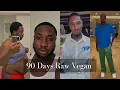 I ONLY ate raw fruits and vegetables for 90 Days 77 lbs down My Weightloss Journey
