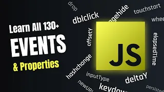 Complete Javascript Event Course Learn Every Single JS Event Property