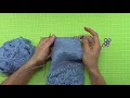 How to Knit a Baby Sweater - Neckline Decrease Tip