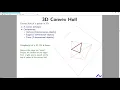 09 Introduction to 3D convex hull