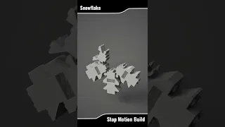 LEGO Seasonal Snowflake 6349566-1 - Stop Motion Build #lego
